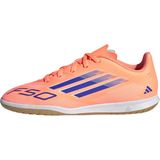 adidas - F50 CLUB KIDS IN - Voetbalschoenen - PURRUS/FTWWHT/LUCLEM - Geschikt als Binnenschoenen