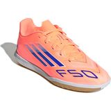 adidas - F50 CLUB KIDS IN - Voetbalschoenen - PURRUS/FTWWHT/LUCLEM - Geschikt als Binnenschoenen