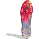 adidas - F50 Messi Elite - Voetbalschoenen - Wit Zilver Rood - Synthetisch