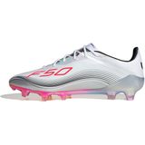 adidas - F50 Messi Elite - Voetbalschoenen - Wit Zilver Rood - Synthetisch