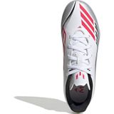 adidas Uniseks-Kind F50 MESSI CLUB Turf Football Boots Kids, ftwr white/lucid red/silver met., 36 EU
