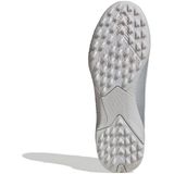 adidas Uniseks-Kind F50 MESSI LEAGUE Turf Football Boots Kids, Cloud White/Lucid Red/Silver Metallic, 38 EU