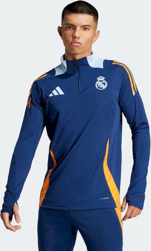 adidas - Real Madrid - Trainingstrui - Donkerblauw Oranje Lichtblauw