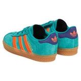 Adidas - Gazelle - Sneakers - Groen - Leer, Imitatieleer, Suède