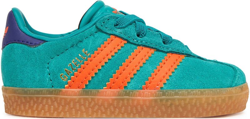 Adidas - Gazelle - Sneakers - Groen - Leer, Imitatieleer, Suède