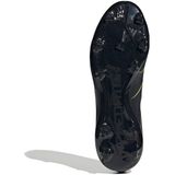 adidas Predator League - Veterloze Gras / Kunstgras Voetbalschoenen - Zwart Donkergrijs Neongeel