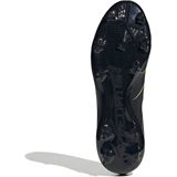 adidas Predator League - Veterloze Gras / Kunstgras Voetbalschoenen - Zwart Donkergrijs Neongeel