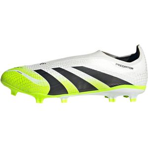 adidas - Predator League - Voetbalschoenen - Wit Zwart Neongeel - Synthetisch