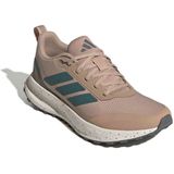 adidas - Runfalcon 5 - Hardloopschoenen - Lichtbruin Groen Grijs