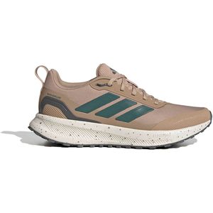 adidas - Runfalcon 5 - Hardloopschoenen - Lichtbruin Groen Grijs