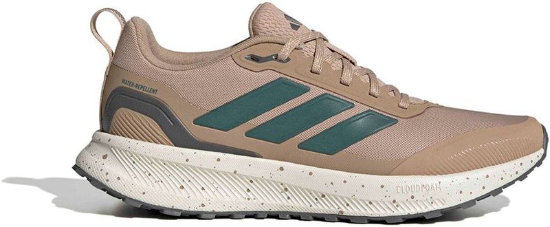 adidas - Runfalcon 5 - Hardloopschoenen - Lichtbruin Groen Grijs