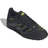 adidas Uniseks-Kind PREDATOR CLUB Turf Football Boots Kids, core black/carbon/lucid lemon, 36 EU