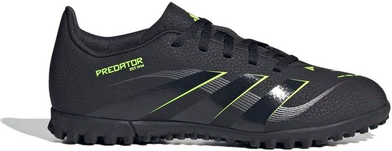 adidas Uniseks-Kind PREDATOR CLUB Turf Football Boots Kids, core black/carbon/lucid lemon, 36 EU