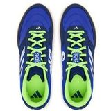 adidas - Top Sala Competition II - Zaalvoetbalschoenen - Blauw Donkerblauw Wit Neongeel - Synthetisch en Leer