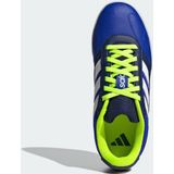 adidas - Super Sala III - Zaalvoetbalschoenen - Blauw Donkerblauw Wit Neongeel - Synthetisch