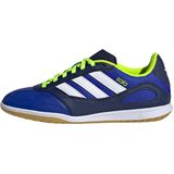 adidas - Super Sala III - Zaalvoetbalschoenen - Blauw Donkerblauw Wit Neongeel - Synthetisch