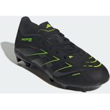 adidas Uniseks-Kind PREDATOR LEAGUE Firm Ground/Multi Ground Football Boots Kids, Core Black/Carbon/Lucid Lemon, 38 2/3 EU