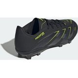adidas Uniseks-Kind PREDATOR LEAGUE Firm Ground/Multi Ground Football Boots Kids, Core Black/Carbon/Lucid Lemon, 38 2/3 EU