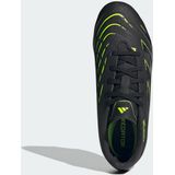 adidas Uniseks-Kind PREDATOR LEAGUE Firm Ground/Multi Ground Football Boots Kids, Core Black/Carbon/Lucid Lemon, 31 1/2 EU