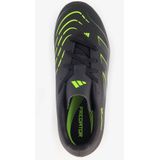 adidas Uniseks-Kind PREDATOR CLUB Firm Ground/Multi Ground Football Boots Kids, Core Black/Carbon/Lucid Lemon, 33 1/2 EU