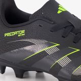 adidas Uniseks-Kind PREDATOR CLUB Firm Ground/Multi Ground Football Boots Kids, Core Black/Carbon/Lucid Lemon, 33 1/2 EU