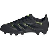 adidas Uniseks-Kind PREDATOR CLUB Firm Ground/Multi Ground Football Boots Kids, Core Black/Carbon/Lucid Lemon, 33 1/2 EU