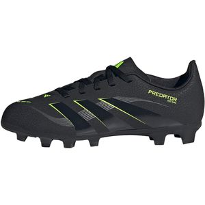 adidas Uniseks-Kind PREDATOR CLUB Firm Ground/Multi Ground Football Boots Kids, Core Black/Carbon/Lucid Lemon, 33 1/2 EU