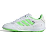 adidas - Super Sala III - Zaalvoetbalschoenen - Wit Lichtgroen Zwart - Kids