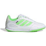 adidas - Super Sala III - Zaalvoetbalschoenen - Wit Lichtgroen Zwart - Kids