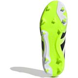 adidas - Predator League - Voetbalschoenen - Wit Zwart Neongeel - Synthetisch