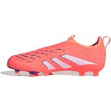 adidas Predator League - Veterloze Voetbalschoenen - Oranje Wit Blauw - Geschikt voor Gras en Kunstgras