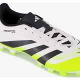 adidas Uniseks-Kind PREDATOR CLUB Firm Ground/Multi Ground Football Boots Kids, Cloud White/Core Black/Lucid Lemon, 33 1/2 EU