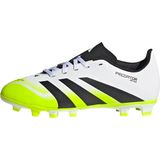 adidas Uniseks-Kind PREDATOR CLUB Firm Ground/Multi Ground Football Boots Kids, Cloud White/Core Black/Lucid Lemon, 29 EU
