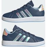 Adidas - Grand Court - Tennisschoenen - Wit - Synthetisch - Duurzaam Ontwerp
