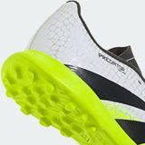 adidas Uniseks-Kind PREDATOR LEAGUE Turf Football Boots Kids, Cloud White/Core Black/Lucid Lemon, 31 1/2 EU