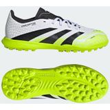 adidas Uniseks-Kind PREDATOR LEAGUE Turf Football Boots Kids, Cloud White/Core Black/Lucid Lemon, 31 1/2 EU