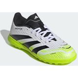 adidas Uniseks-Kind PREDATOR LEAGUE Turf Football Boots Kids, Cloud White/Core Black/Lucid Lemon, 31 1/2 EU