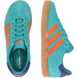 ADIDAS ORIGINALS - Gazelle - Sneakers - Turquoise - Donkerblauw - Goud - Oranje