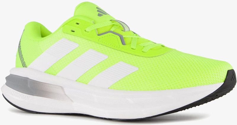 Adidas - Galaxy 7 - Hardloopschoenen - Geel-Wit - Textiel - Cloudfoam