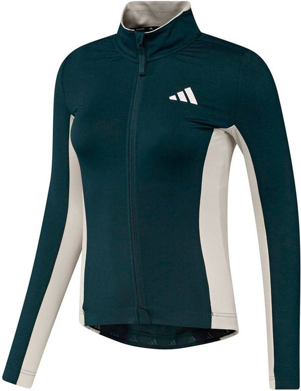 Tempo 3-Stripes Fietsshirt met Lange Mouwen