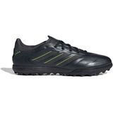 adidas - COPA PURE III LEAGUE - Turf Voetbalschoenen - Core Black / Dgh Solid Grey / Lucid Lemon