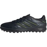 adidas - COPA PURE III LEAGUE - Turf Voetbalschoenen - Core Black / Dgh Solid Grey / Lucid Lemon