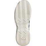 adidas Heren Gamecourt 2.0 Tennis Shoes, core white/core black/aurora plum, 42 2/3 EU