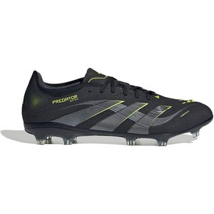adidas - Predator Pro - Voetbalschoenen - Zwart Donkergrijs Neongeel - Synthetisch