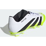 adidas Predator CLUB - Voetbalschoenen - Cloud White / Core Black / Lucid Lemon