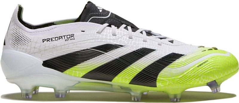 adidas - Predator Elite - Voetbalschoenen - Wit Zwart Neongeel - Synthetisch