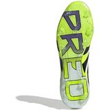 adidas Predator Pro - Gras Voetbalschoenen - Wit Zwart Neongeel