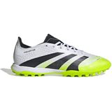 adidas Uniseks-Volwassen PREDATOR LEAGUE Turf Football Boots, Cloud White/Core Black/Lucid Lemon, 38 2/3 EU