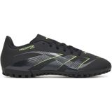 adidas Uniseks-Volwassen PREDATOR CLUB Turf Football Boots, core black/carbon/lucid lemon, 39 1/3 EU