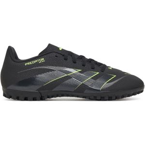adidas Uniseks-Volwassen PREDATOR CLUB Turf Football Boots, core black/carbon/lucid lemon, 39 1/3 EU